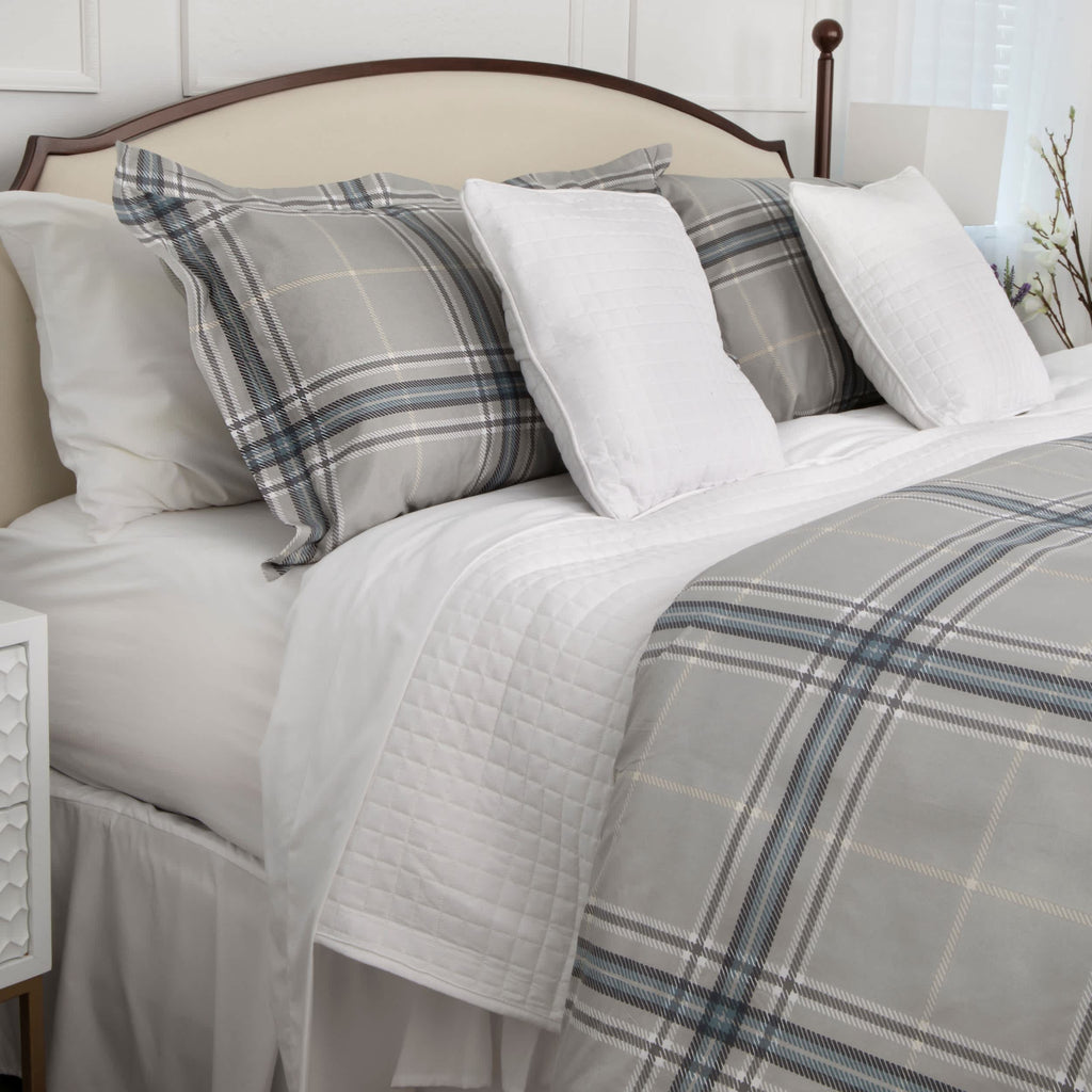 Southshore Fine Linens Vilano Plaid Comforter Set
