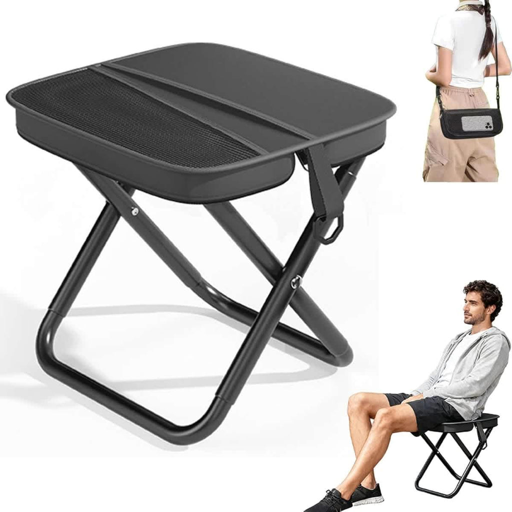 Portable Camping Seat with Storage Bag