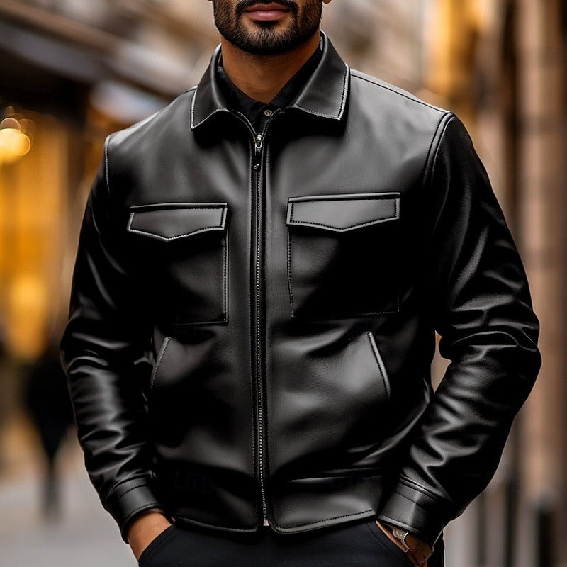Donovan | Klassische Bikerjacke