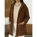 Sylvia | Hooded Longline Coat