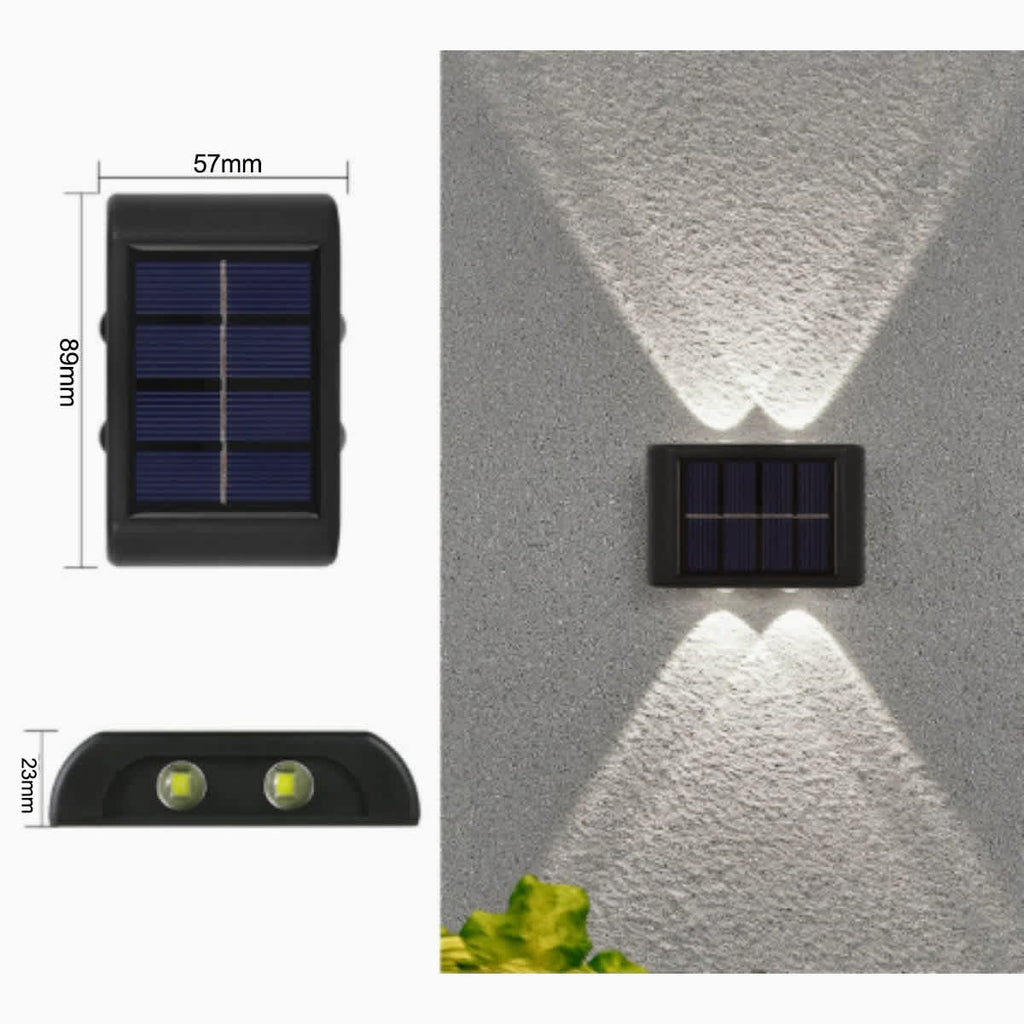 Waterproof Solar LED Wall Lamp