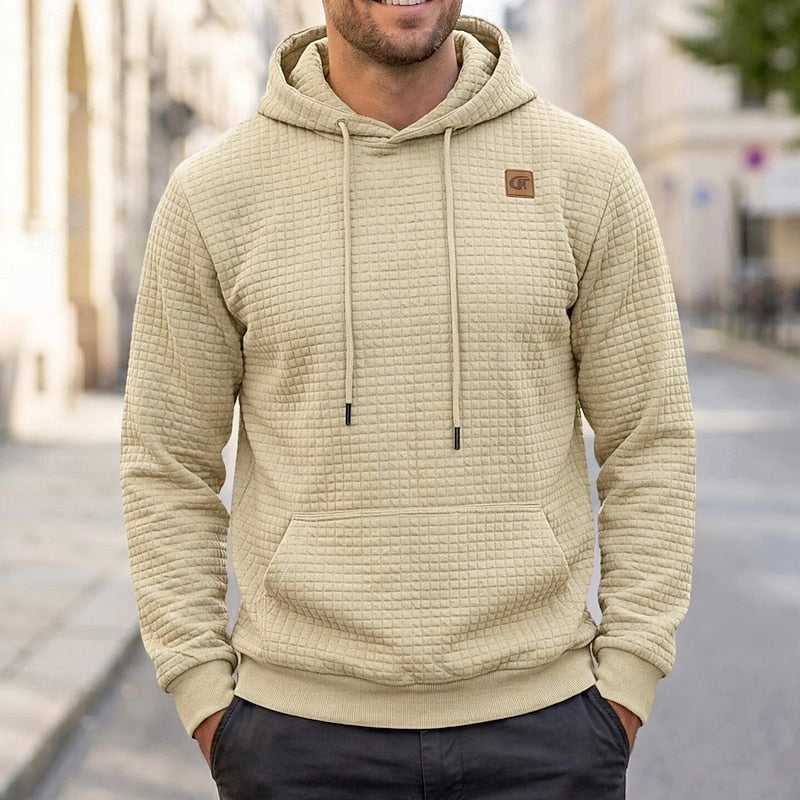 Merrick | Strukturierter Kapuzenpullover