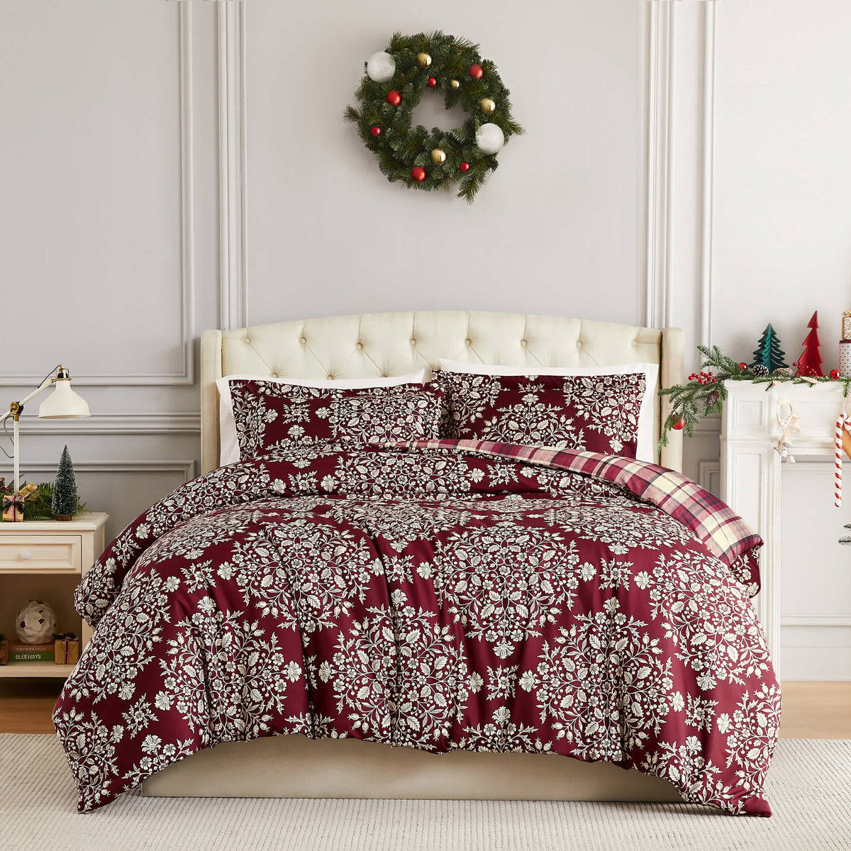 Southshore Fine Linens Christmas Carol Oversized Comforter Set