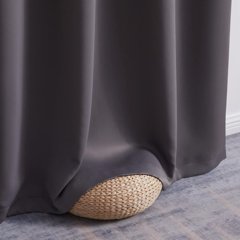 Thd Cambridge 100% Blackout Total Privacy Grommet Window Treatment Curtain Panels - Set of 2