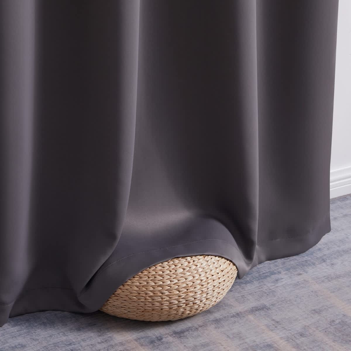 Thd Cambridge 100% Blackout Total Privacy Grommet Window Treatment Curtain Panels - Set of 2