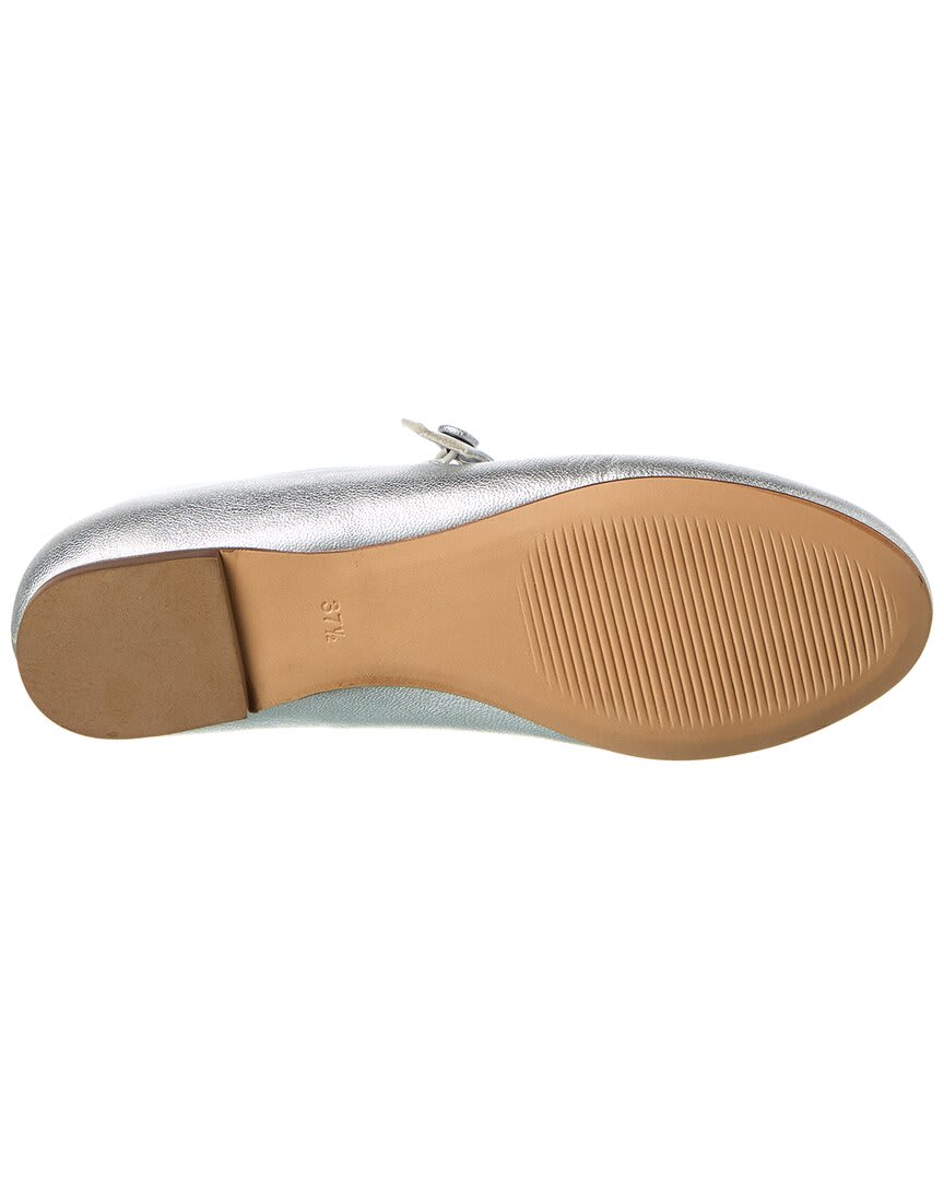 M by Bruno Magli Sofia Leather Flat