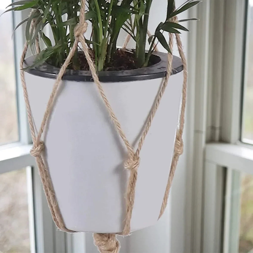 Handmade Cotton Rope Hanging Planter Holders