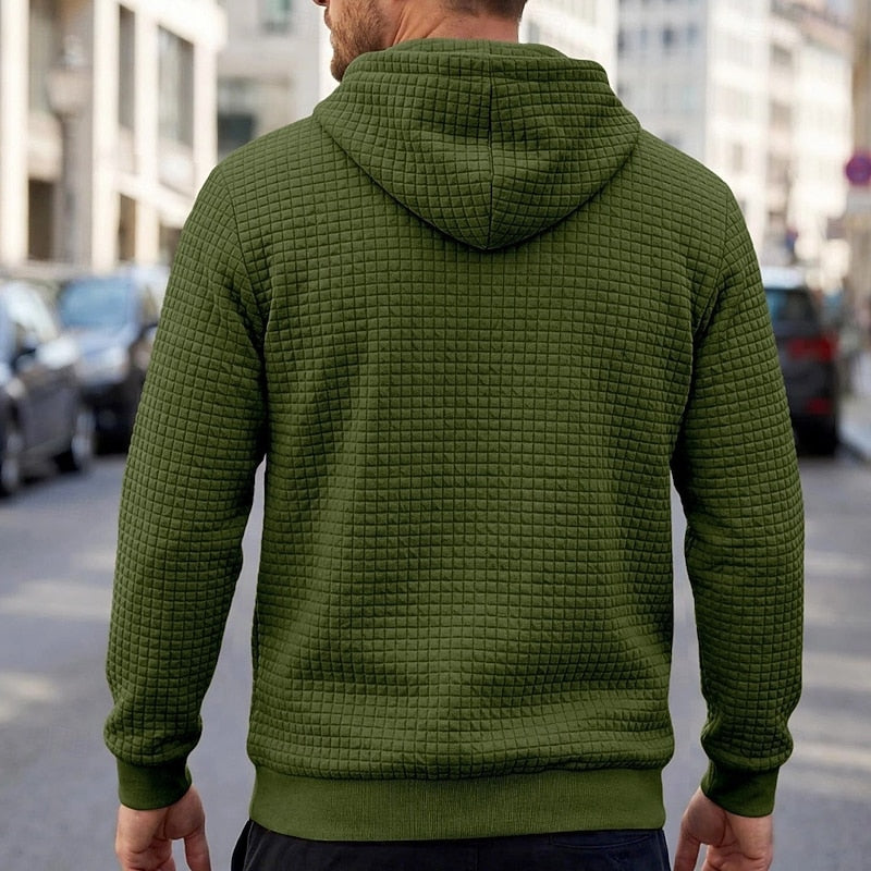 Merrick | Strukturierter Kapuzenpullover