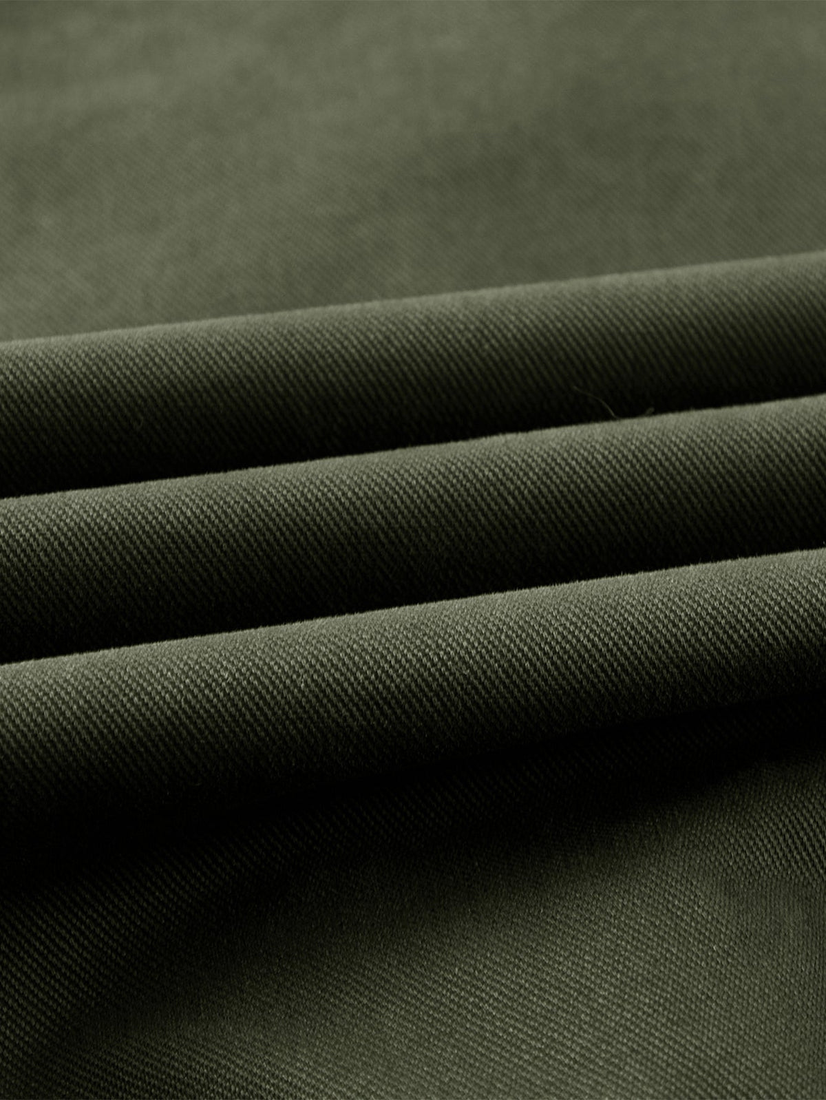 Contrast Corduroy Collar Washed Chino Jacket