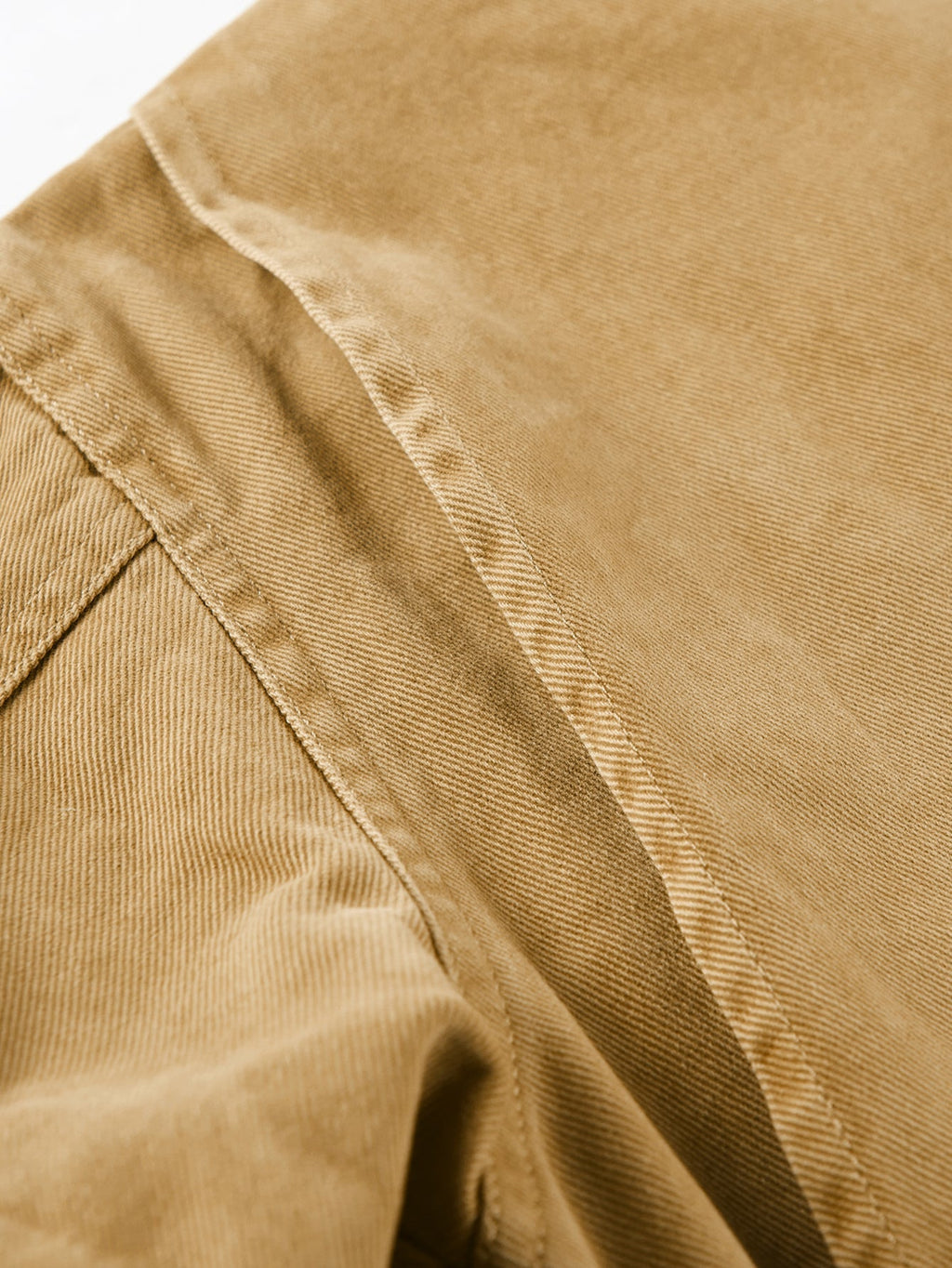 Washed Corduroy Collar Zip-Up Jacket