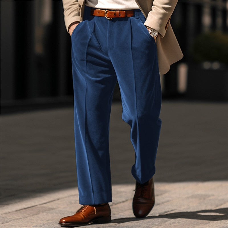 Gareth | Maßgeschneiderte Hose mit geradem Bein
